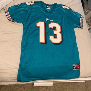 Miami Dolphins Marino Vintage Reebok Jersey Teal